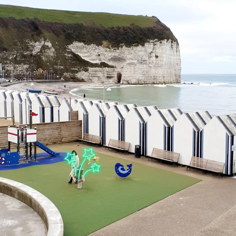Camping Les Falaises De Toussaint Dış mekan fotoğraf