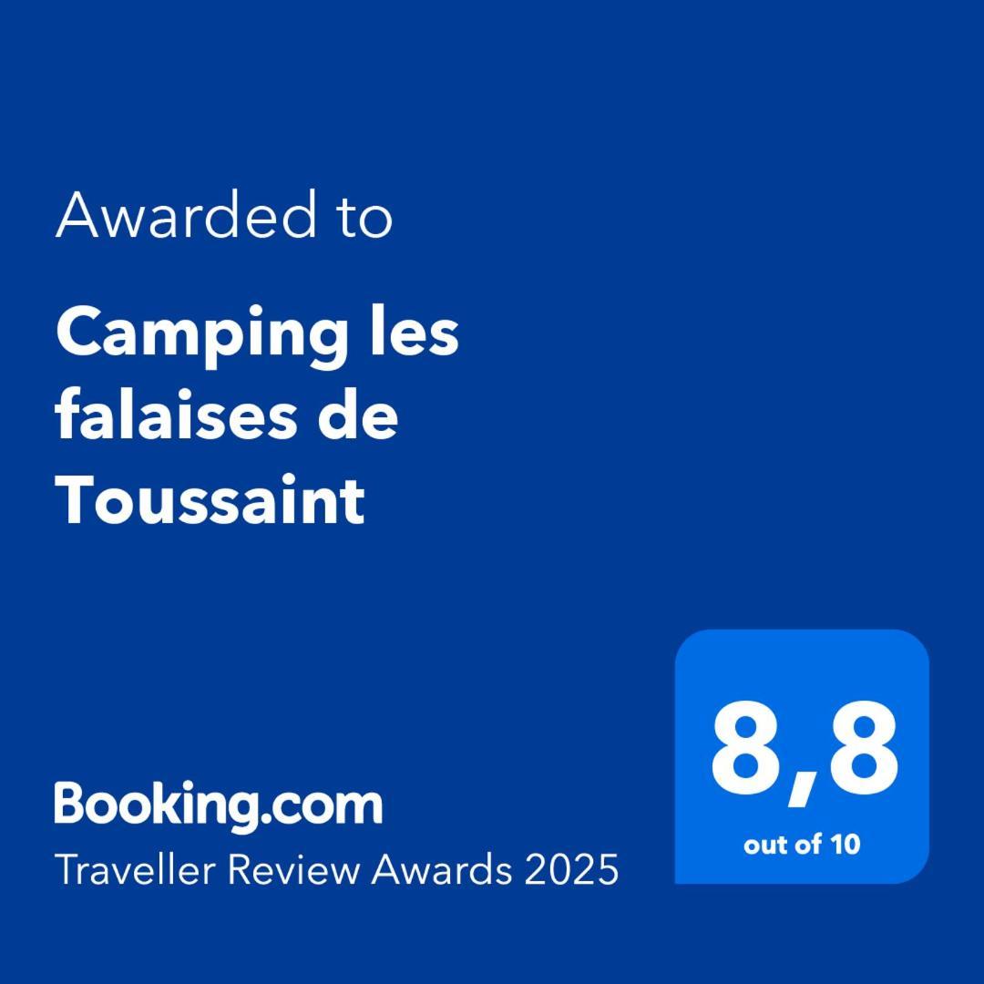Camping Les Falaises De Toussaint Dış mekan fotoğraf